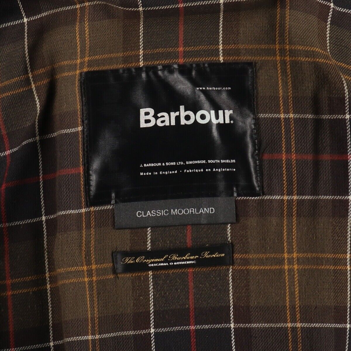 00s~ Barbour Classic Moorland Oiled Hunting Jacket Made in 00s~ Barbour Classic Moorland Oiled Hunting Jacket Made in