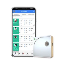 UbiBot WS1 WiFi Temperature Humidity Sensor, Smart Temperature Monitor，Thermo...