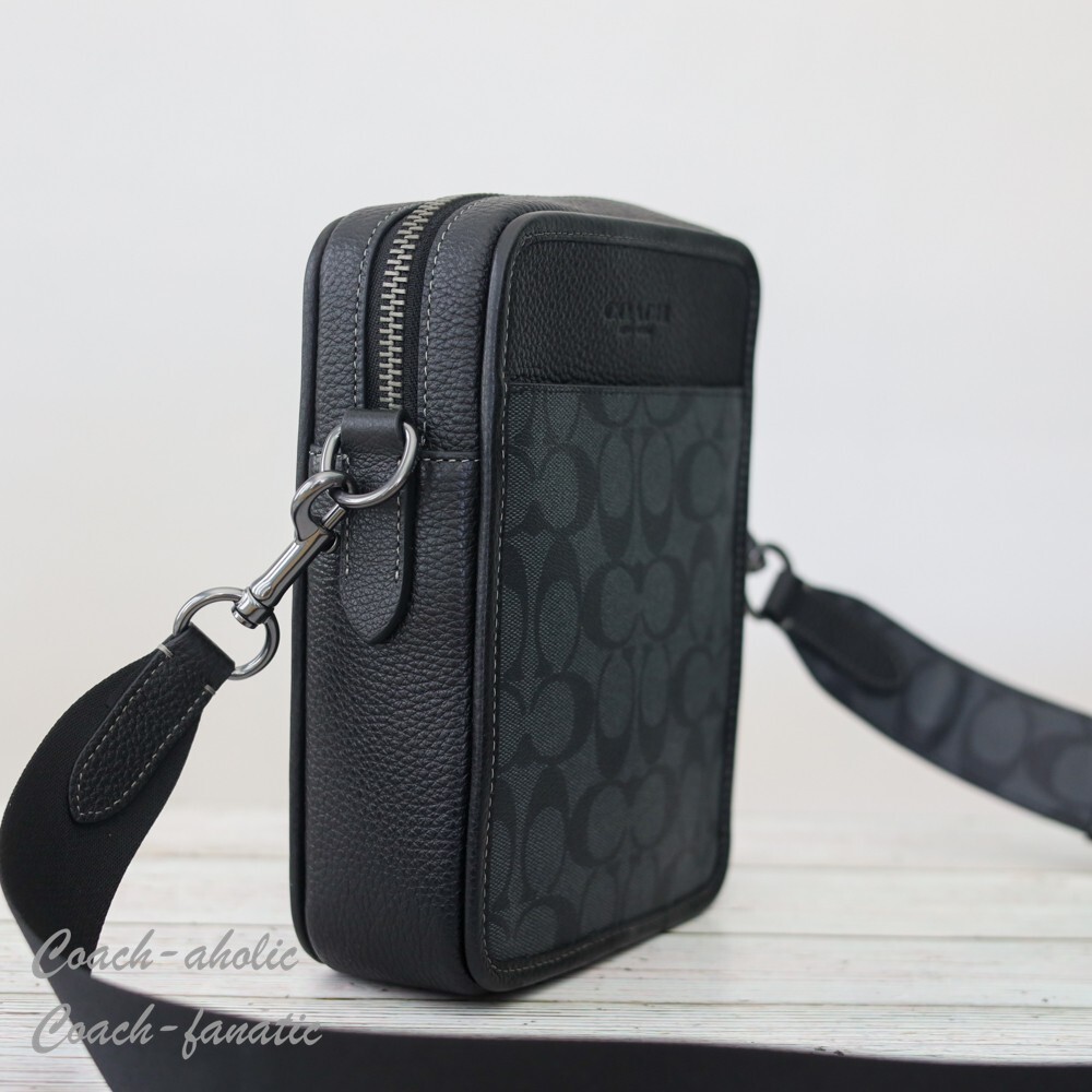 COACH CC009 Sullivan Crossbody Bag In Signature Canvas & Leather 