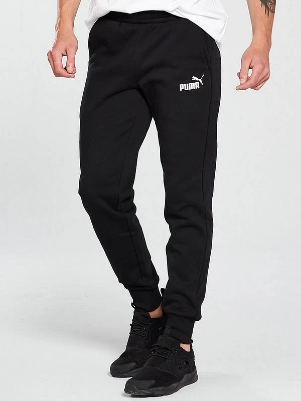 Black puma joggers online