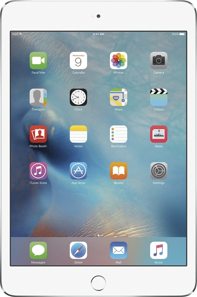 Rare Apple iPad Mini 4 16GB Wi-Fi + Cellular - Silver