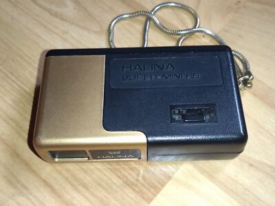 ✅Halina Super-Mini 88 Miniature 110mm Camera