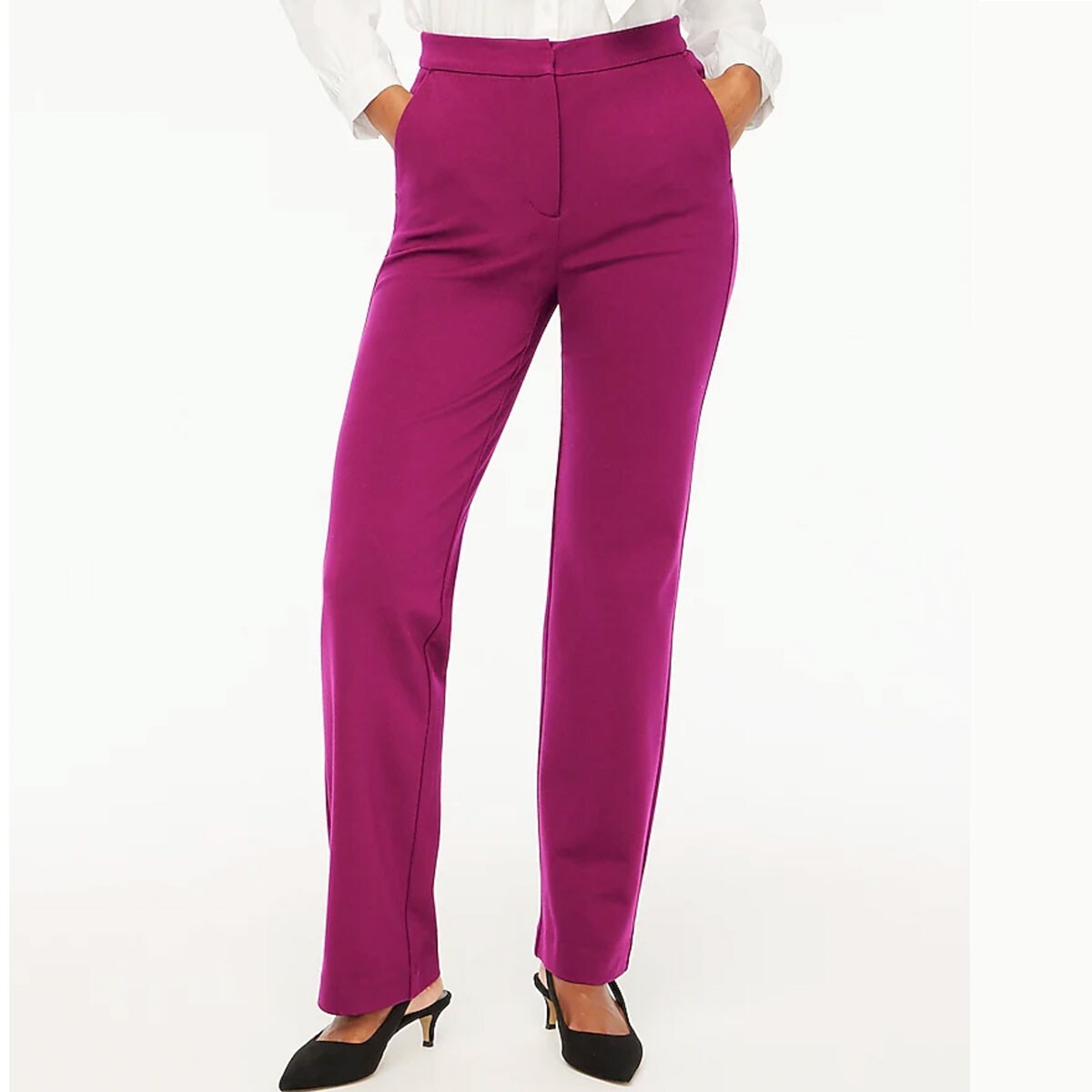 Ponte Pant J Crew Mercantile Women's Pants J Crew Wide Leg