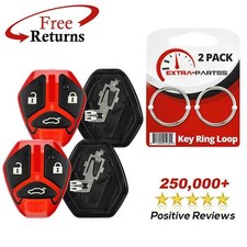 2 Remote Car Key Fob 4btn Shell Case Cover For Mitsubishi Oucg8d-620m-a 2 Remote Car Key Fob 4btn Shell Case Cover For Mitsubishi Oucg8d-620m-a