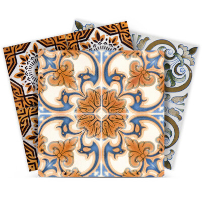 7'' X 7'' Rustico Linda Removable Peel and Stick Tiles