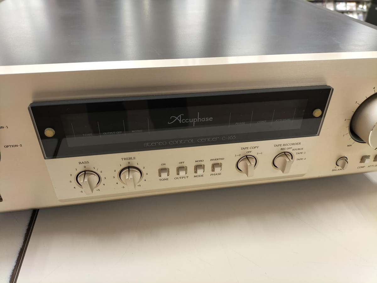 Accuphase C-265 Stereo Control Amplifier with Remote and Power