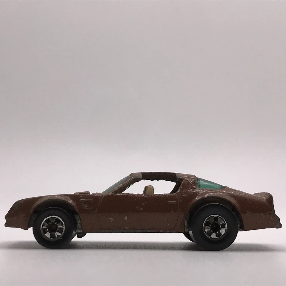 Hot Wheels Hot Bird Pontiac Firebird Trans Am 1977/80 Brown Blackwall Hong Kong - Imagem 2 de 4