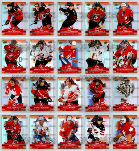 2021-22 TIM HORTONS TEAM CANADA BASE HOCKEY CARDS - U PICK - FINISH YOUR SET BV - Picture 1 of 201