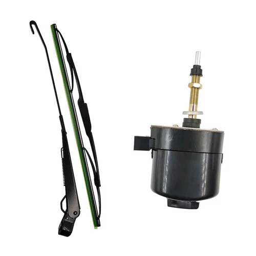 Electric Windshield Wiper Motor Kit For 12V 105° Willys Tractor Fishing Boat UTV