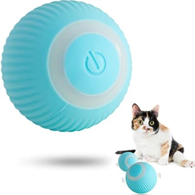Self-moving Smart Electric Cat Toys Automatic Rolling Ball Pet