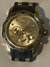 Invicta Mens Pro Diver Watch Model 17884 No Strap Chronograph