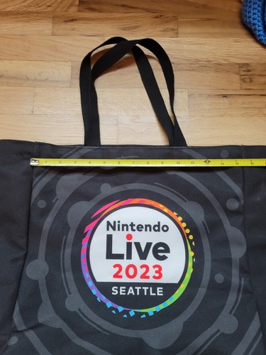 Exclusive Nintendo Live 2023 Seattle Tote Bag - PAX - Picture 4 of 7
