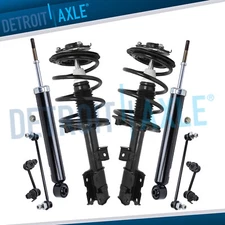 Front Strut Rear Shock Sway Bar Suspension Kit for 2003-2008 Infiniti FX35 FX45