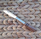 TARAMUNDI AQ KNIFE | Stainless | Blade 8 cm | Black Walnut Wood | Handmade