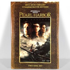 Pearl Harbor (2-Disc DVD, 2001, 60th Anniv. Commemorative Ed.) Like New !