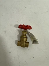 THEWORKS LFBV154 1/2 IN. SWT X SWT HEAVY PATTERN BRASS GATE VALVE