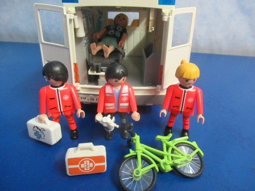 4221 Krankenwagen Blaulicht Figuren zu 4404 70190 Krankenhaus Playmobil 6960 - Bild 6 von 7