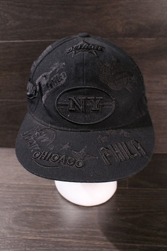 Ethos Black hat cities hat fitted size 