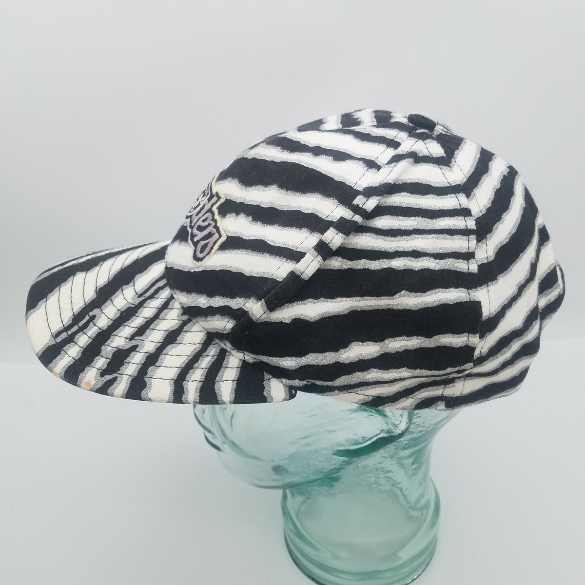 キャップ 90's Zubaz Los Angeles raiders zebra cap キャップ