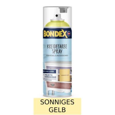 BONDEX Kreidefarbe-Spray für Innen 400 ml Sonniges Gelb - Vintage Effekt