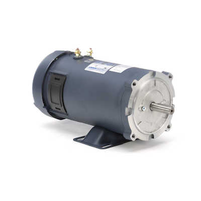 Leeson 108053.00 Electric Motor 1 HP 1800 Rpm 24 Volt VDC DC 56C Frame C4D17FK9E