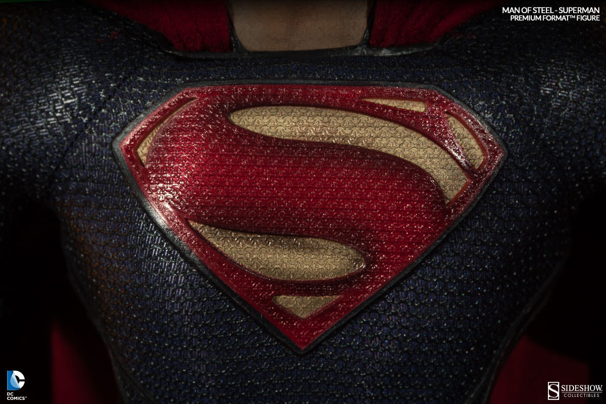 SIDESHOW SUPERMAN MAN OF STEEL PREMIUM FORMAT 1/4 SCALE STATUE