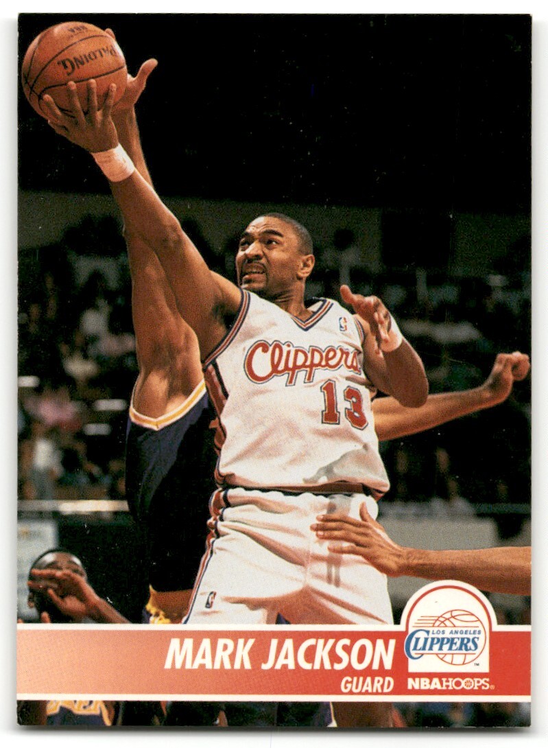 1994-95 NBA Hoops Basketball Card Mark Jackson #94 Los Angeles
