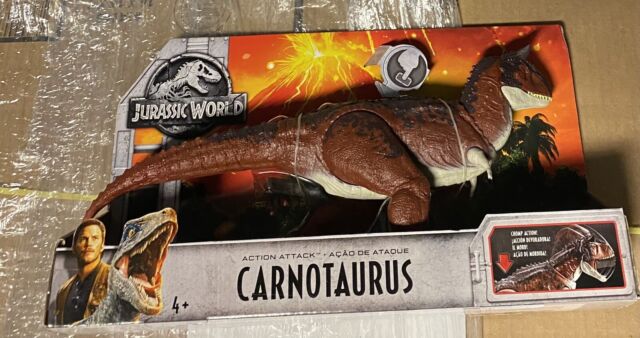 Mattel FMW89 Jurassic World Action Attack Carnotaurus Dinosaur Figure for sale online | eBay
