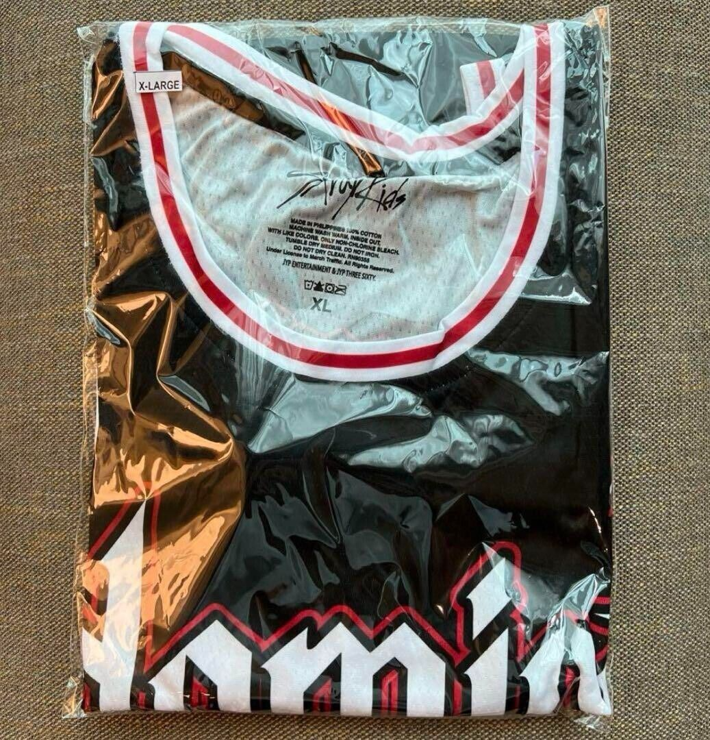 Stray Kids dominATE Official MD Basketball Jersey Uniform XL