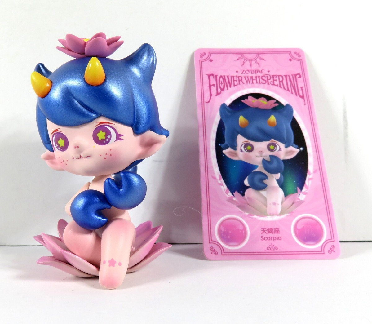 Pop Mart Fairy Zoe Zodiac Flower Whispering Mini Figure Scorpio