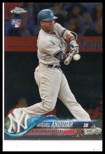 Miguel Andujar 2018 Topps Chrome Update Rookie Card!!. rookie card picture