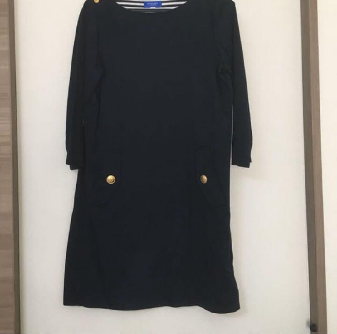 BURBERRY BLUE LABEL CRESTBRIDGE 38 ボーダー nz8473-01_1.jpg