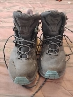 Hoka One Kaha 2 GTX Womens Sz 9.5B Hiking Boots Meteor Cosmic Sky 