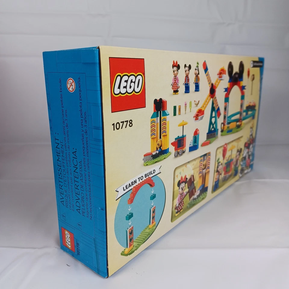 LEGO Disney: Mickey Minnie and Goofy's Fairground Fun (10778) - Sealed - Image 2 of 4