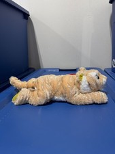 FAO Schwarz Lying Tiger 15 Plush Stuffed Animal Toy