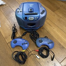 AIWA CSD-GM1 Mega-CD Mega Drive RARE COMPLETE w/ 2 Original Controllers
