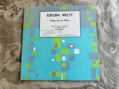 Eudora Welty   Reading From Her Works NM- Vinyl Lp Caedmon   TC-1010
