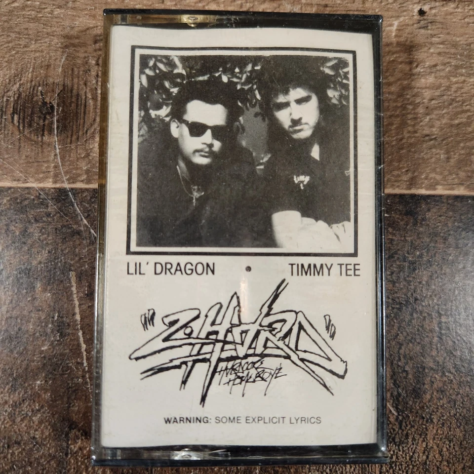 Vintage 80s Rap Cassette 2 Hard Hardcore Homeboyz California Sealed Timmy Tee - Image 2 of 4