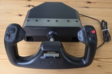 Logitech - Flight yoke system with throttle quadrant for use with flight sims