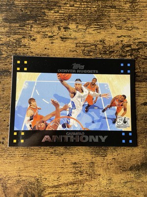 2007-08 Topps Carmelo Anthony 50th Anniversary Denver Nuggets #15