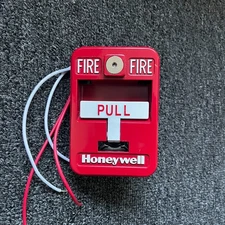 Honeywell 5140MPS-2 Fire Alarm Pull Station Single-Action Hex Lock USED