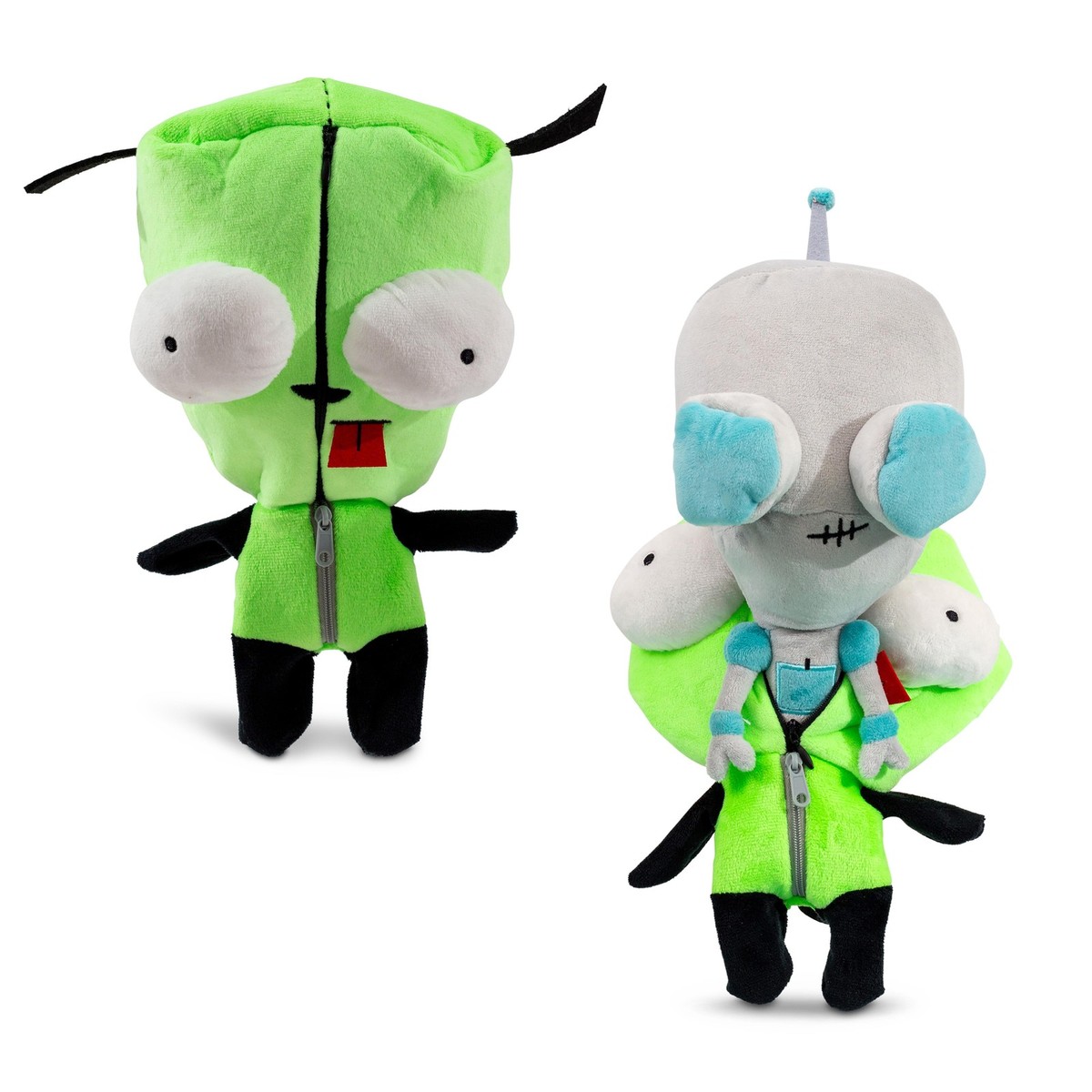 invader zim ぬいぐるみ　リュック 　インベーダー　ジム Invader Zim GIR With Removable Costume 10-Inch Collector Plush | eBay