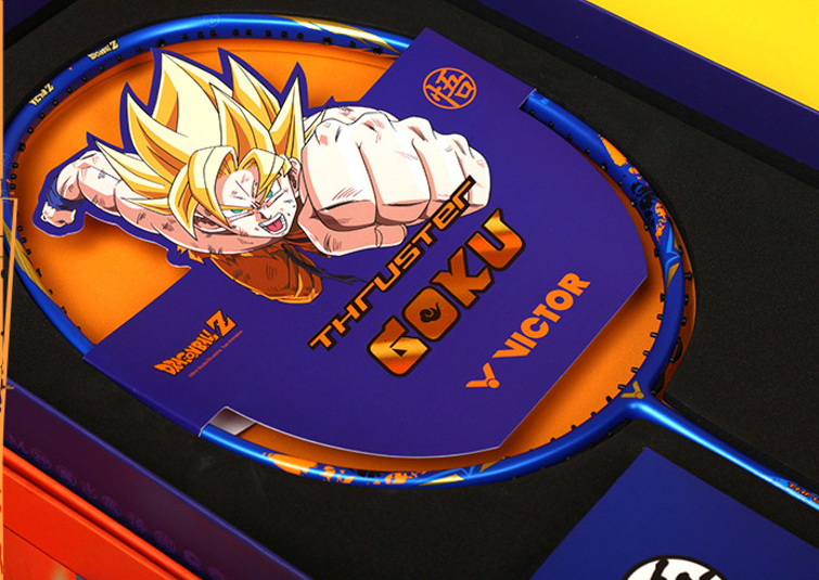 Victor 2025 X Dragon Ball Z Thruster K GOKU Badminton Racket
