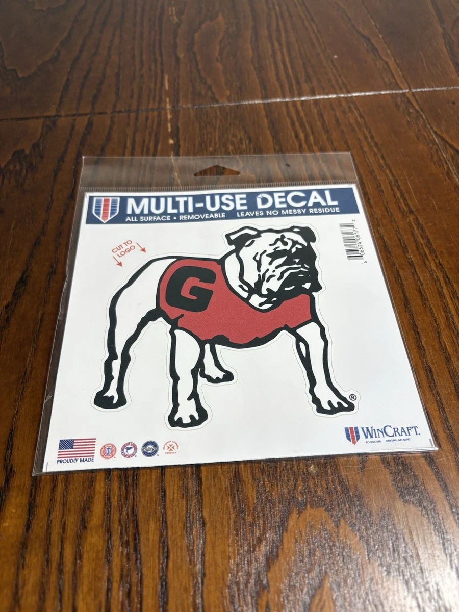 Adesivo Georgia Bulldogs Dawgs – Decalcomania In Vinile Impermeabile Die-Cut