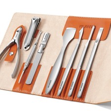 Pedicure Knife Set Professional Ingrown Toenail Clippers Foot Care Tools Stai...