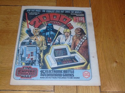 2000 AD & TORNADO Comic - PROG No 166 - Date 21/06/1980 - UK Paper Comic.
