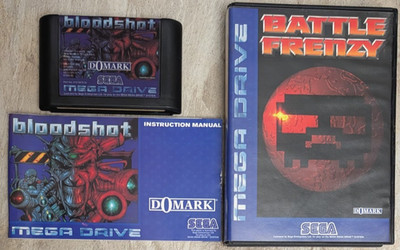 Battle Frenzy / Bloodshot  Sega Mega Drive Spiel -MEGADRIVE