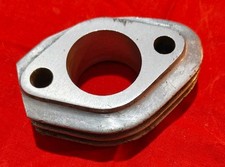 BSA, Matchless, Norton,Triumph etc. 30mm Amal Type Finned Ally Carb Spacer. Used