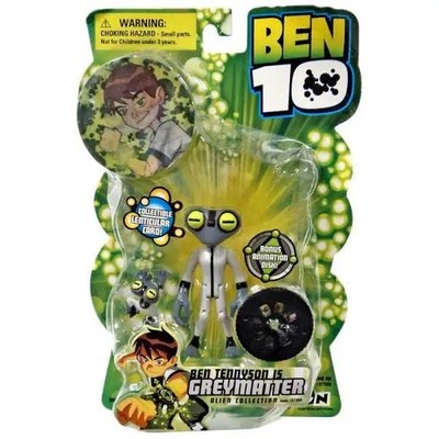 Bandai Ben 10 Alien Collection Series 1 Grey Matter 3.5 Inch Actionfigur