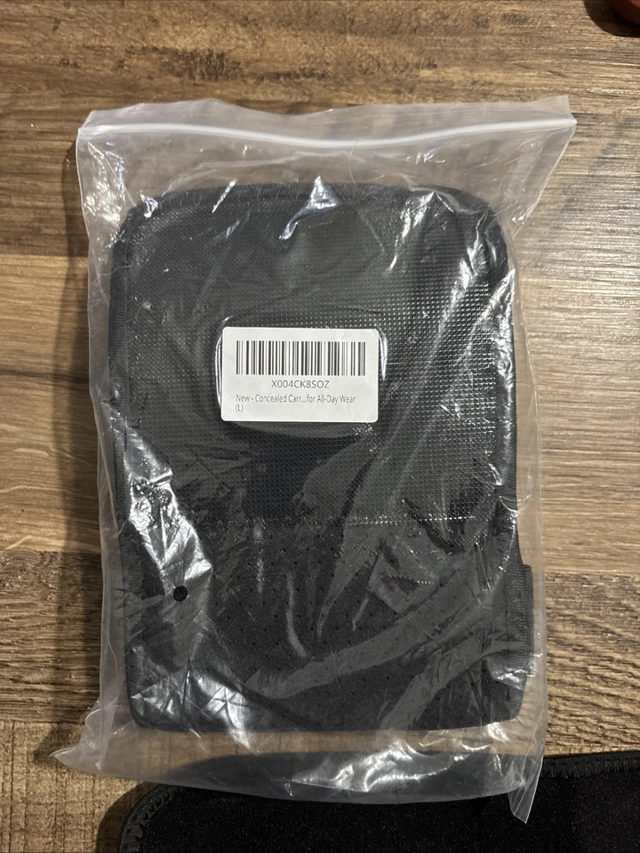 Funda para pistola banda para el vientre negra 45 pulgadas cierre de gancho y bucle nueva Foto 3 de 4